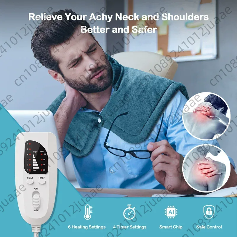 Heated Pad Electric - Winter Electric Heating Blanket Shoulder Neck
