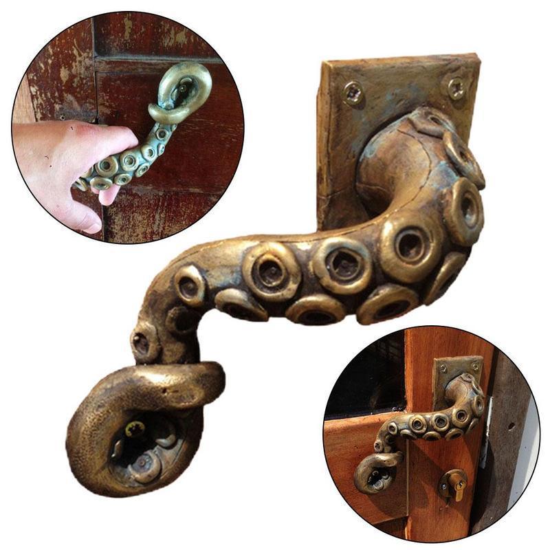 Vintage Home Textiles - Vintage Octopus Door Knob Outdoor Hook