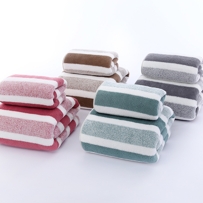 Home Textiles Towel Set - 2-Pack Towels with Strong Water Absorption