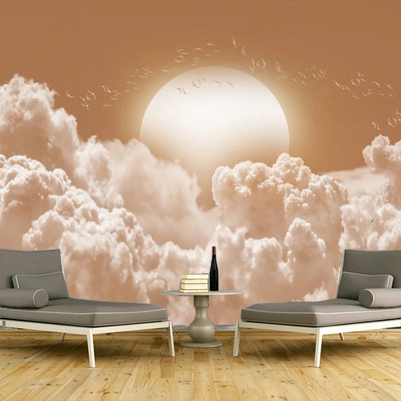 Sunrise Home Textiles & Apparel - Home Interior Decoration Art Wallpaper Custom