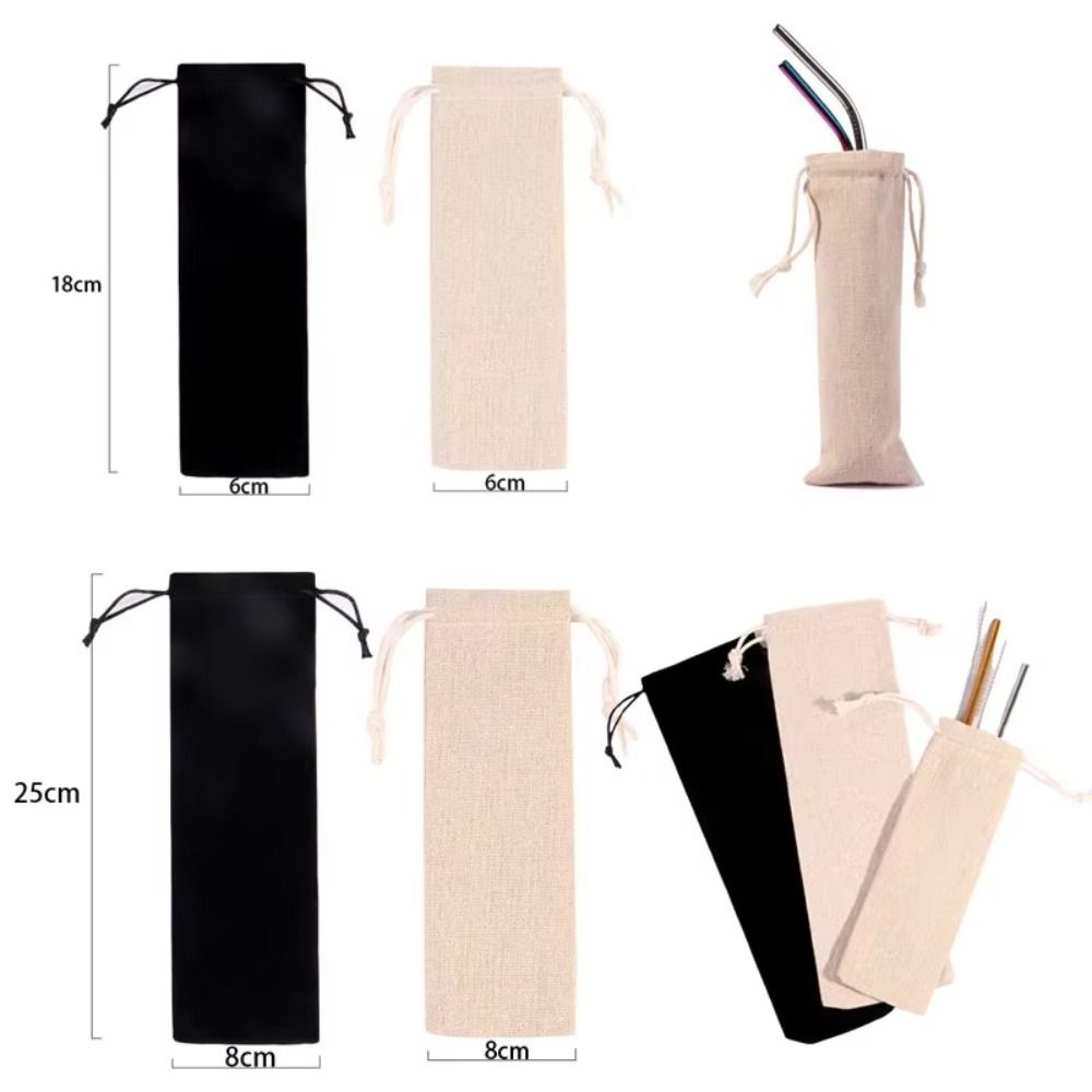 Home Textiles Store - Multi-functional Cotton Linen Drawstring Pocket Dustproof