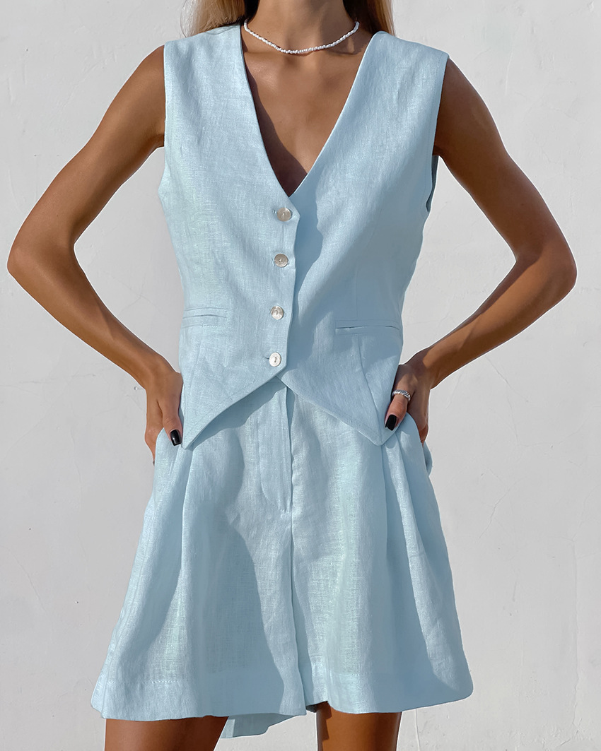 2025 New Suit Vest + Shorts Se - đánh giá và giá Home Textiles Store
