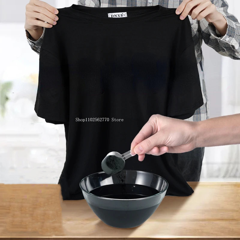 50g Black Fabric Dye Clothing  - đánh giá và giá Home Textiles Store