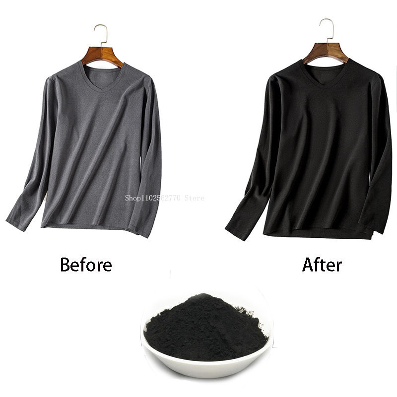 50g Black Fabric Dye Clothing  - đánh giá và giá Home Textiles Store