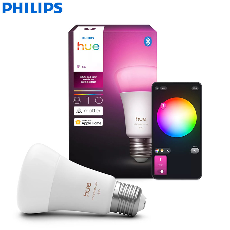 Philips Hue E27 A60 810LM Smar - đánh giá và giá Philips Bulb Hue