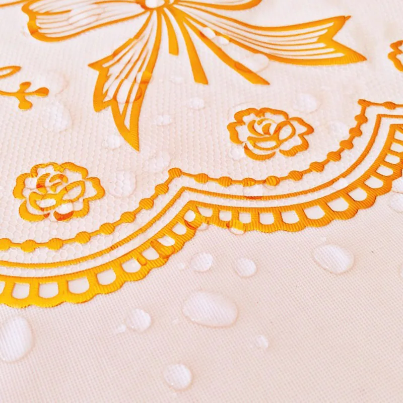 New PVC Oval Waterproof Tablec - đánh giá và giá Home Textiles Today News