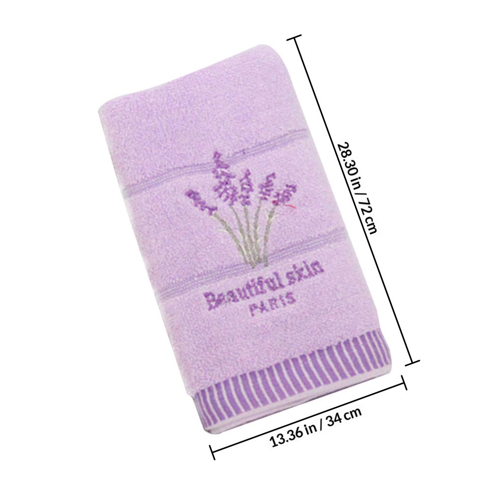 Lavender Cotton Towels Violet  - đánh giá và giá Home Textiles Towel Set