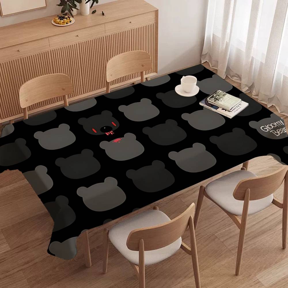 Cartoon G-gloomy Bear Tableclo - đánh giá và giá Home Textiles Today News