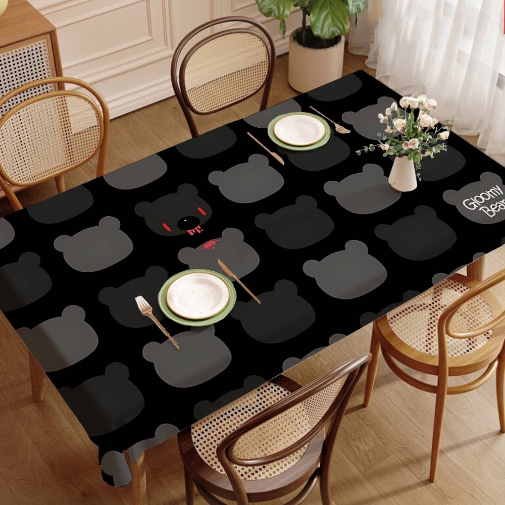 Cartoon G-gloomy Bear Tableclo - đánh giá và giá Home Textiles Today News