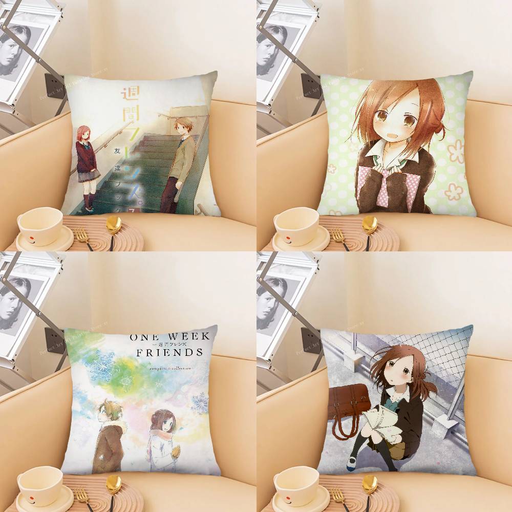 One Week Friends Anime Pillow  - đánh giá và giá Home Textiles Week