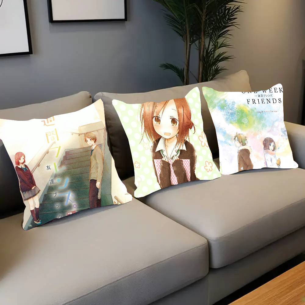 One Week Friends Anime Pillow  - đánh giá và giá Home Textiles Week