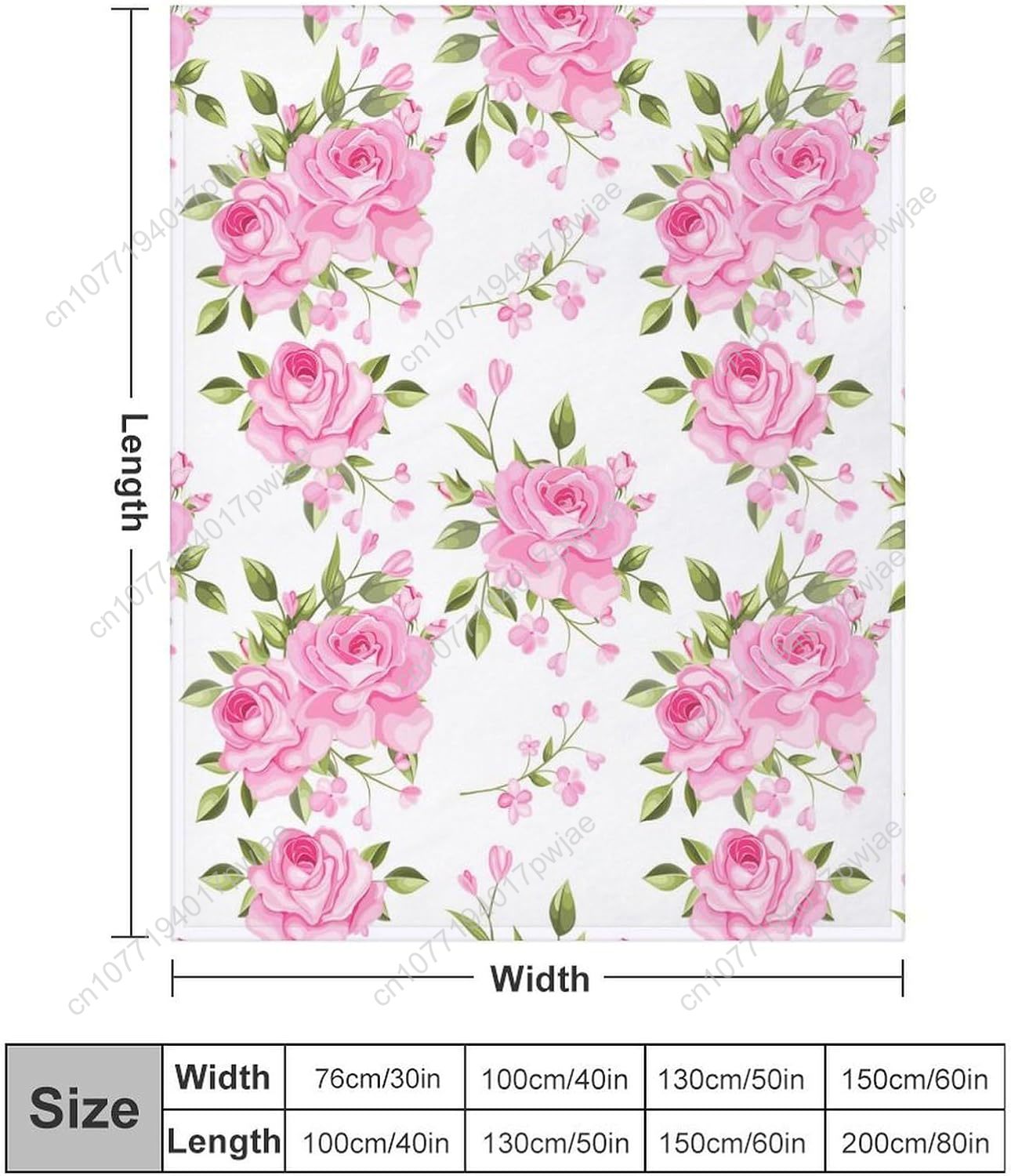 Pink Flower Throw Blanket Flor - đánh giá và giá Quality Home Textiles