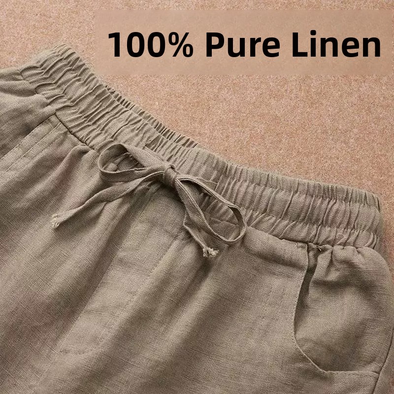 Pure Linen Breathable Elastic  - đánh giá và giá Home Textiles Store