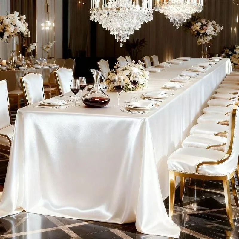 Satin Tablecloth Smooth Silky  - đánh giá và giá Home Textiles Today News