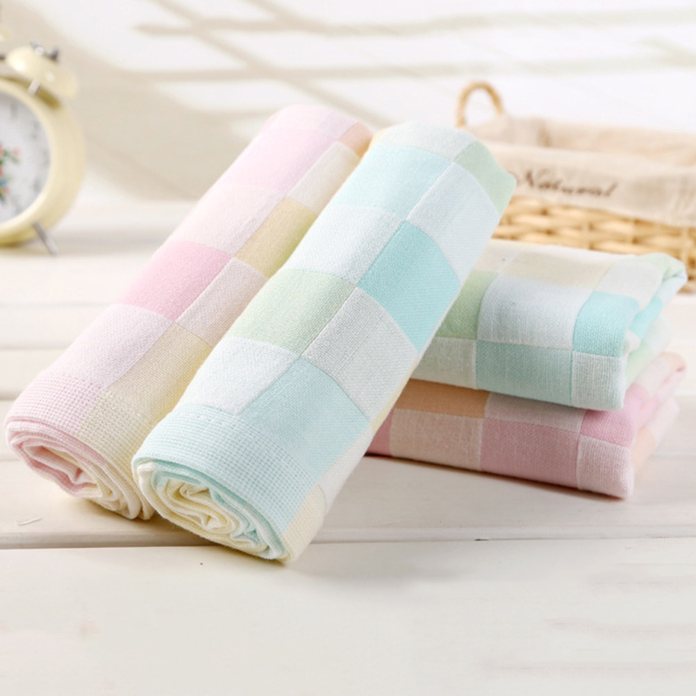 3Pcs Double-Layer Gauze Towels - đánh giá và giá Home Textiles Towel Set
