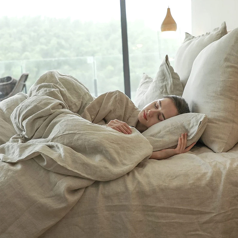 100% Linen Bed Duvet Cover Sto - đánh giá và giá Quality Home Textiles