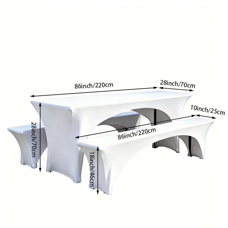 3Pcs Spandex Table Cover Open  - đánh giá và giá Home Textiles Today News