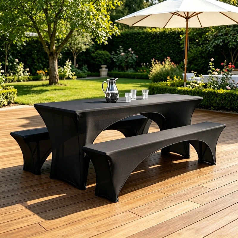 3Pcs Spandex Table Cover Open  - đánh giá và giá Home Textiles Today News