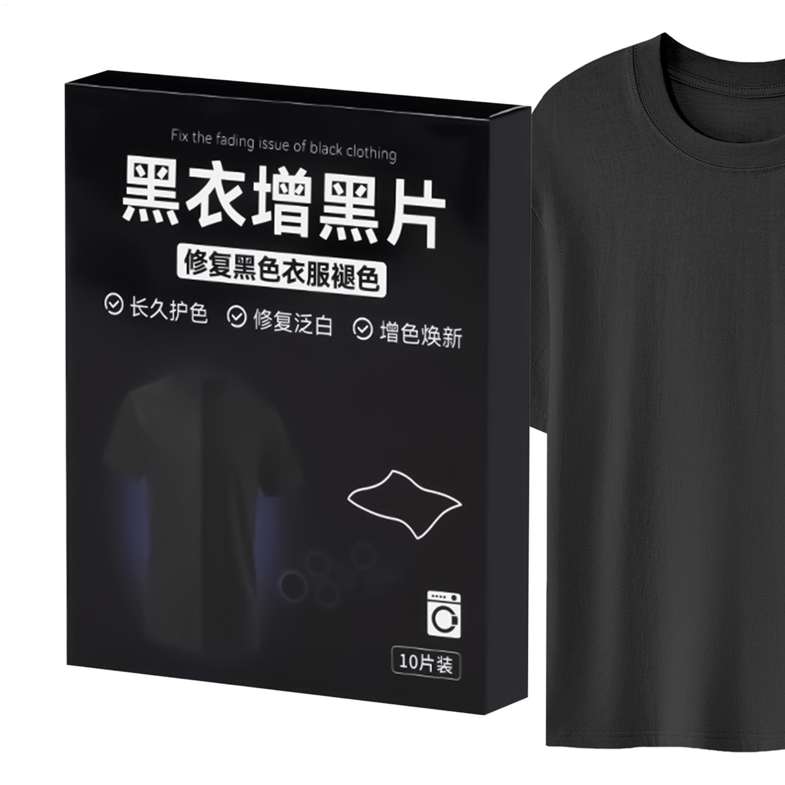 10Pcs Black Fabric Dye Tablet  - đánh giá và giá Home Textiles Store