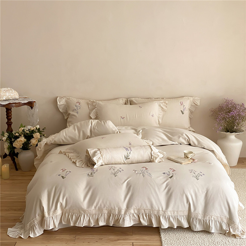 Luxury Flowers Towel Embroider - đánh giá và giá Home Textiles Towel Set