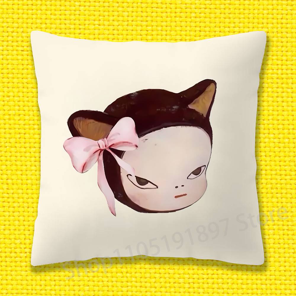 Japanese Girl Y-Yoshitomo Nara - đánh giá và giá Japanese Home Textiles