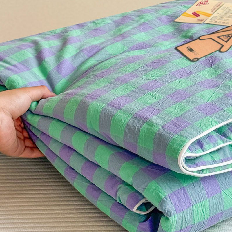 Japanese Plaid Printed Summer  - đánh giá và giá Japanese Home Textiles
