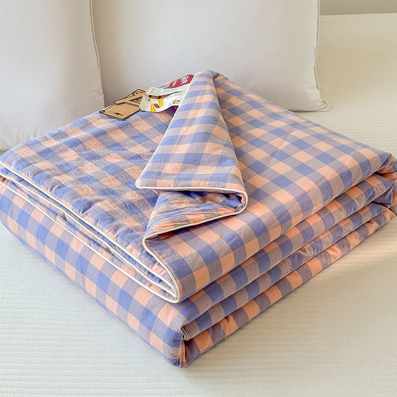 Japanese Plaid Printed Summer  - đánh giá và giá Japanese Home Textiles