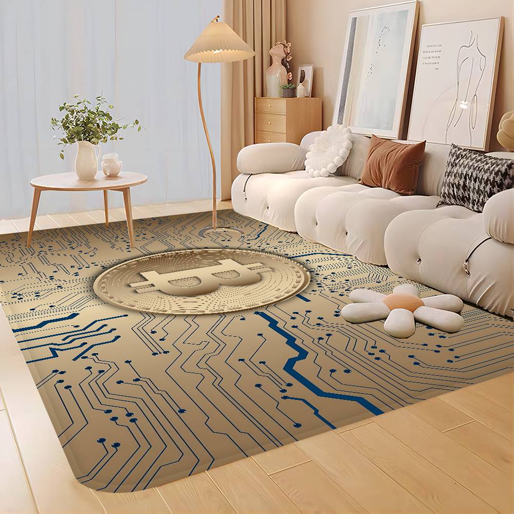 Trends Bitcoin Floor Mat Nordi - đánh giá và giá Home Textiles Trends