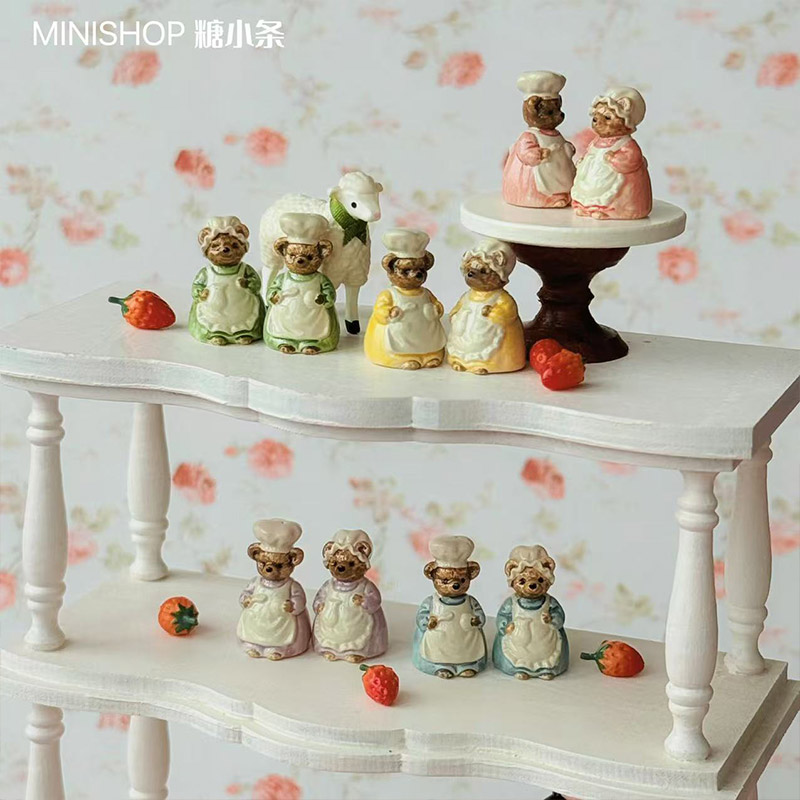 1:6 1:12 Miniature Vintage Bea - đánh giá và giá Vintage Home Textiles