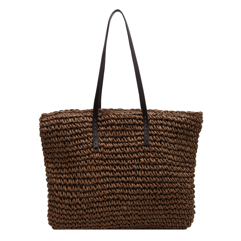 Straw Woven Tote Bags Casual L - đánh giá và giá Home Textiles Store