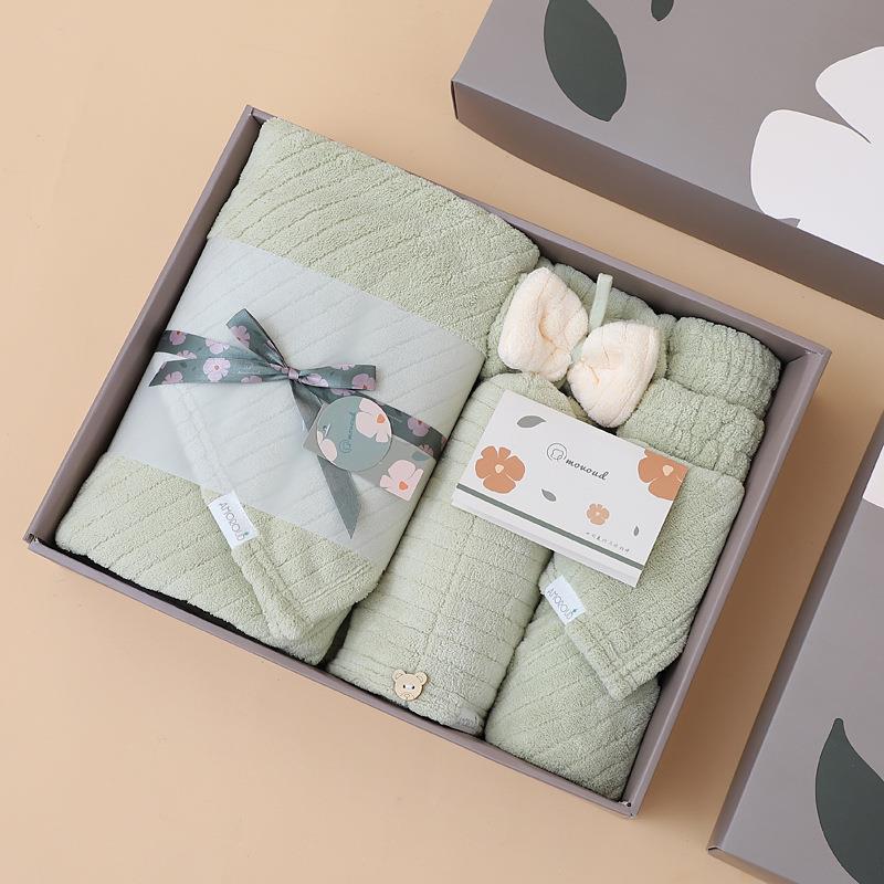 Soft Absorbent Coral Fleece To - đánh giá và giá Home Textiles Towel Set