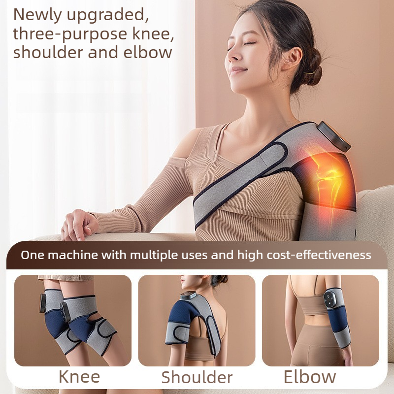 Vibrating Heat Therapy Knee Ma - đánh giá và giá Heated Pad Electric