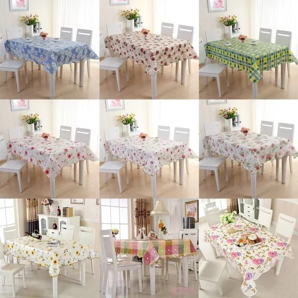 Waterproof PVC Table Cloth Hom - đánh giá và giá Home Textiles Today News