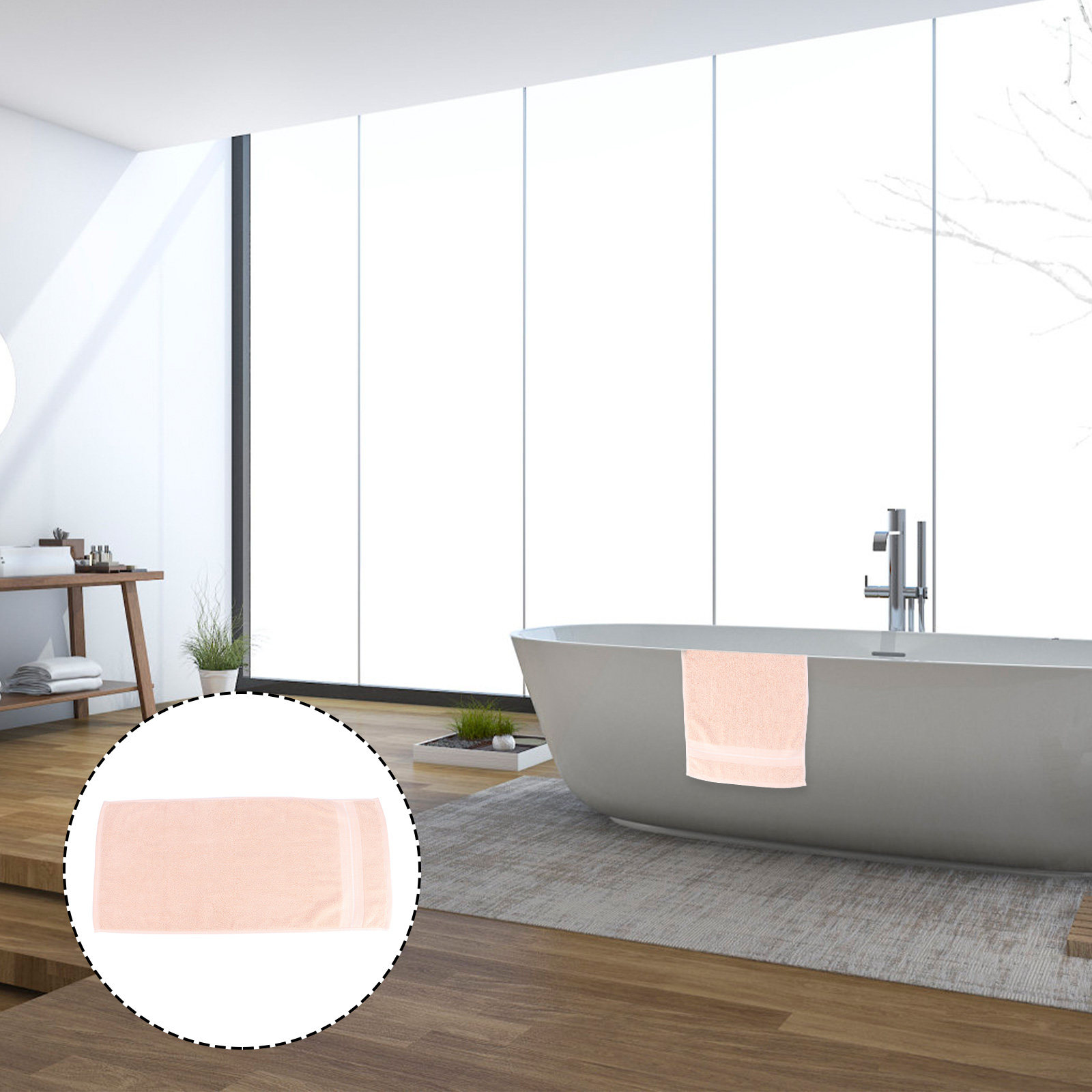1Pcs Cotton Face Towel Premium - đánh giá và giá Home Textiles Towel Set