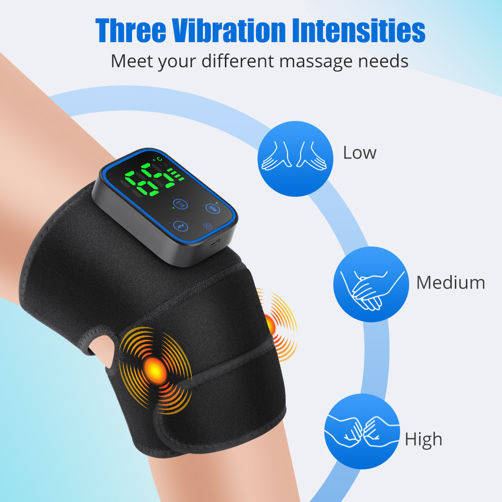 3-IN-1 Knee Massager APP Contr - đánh giá và giá Heated Pad Electric