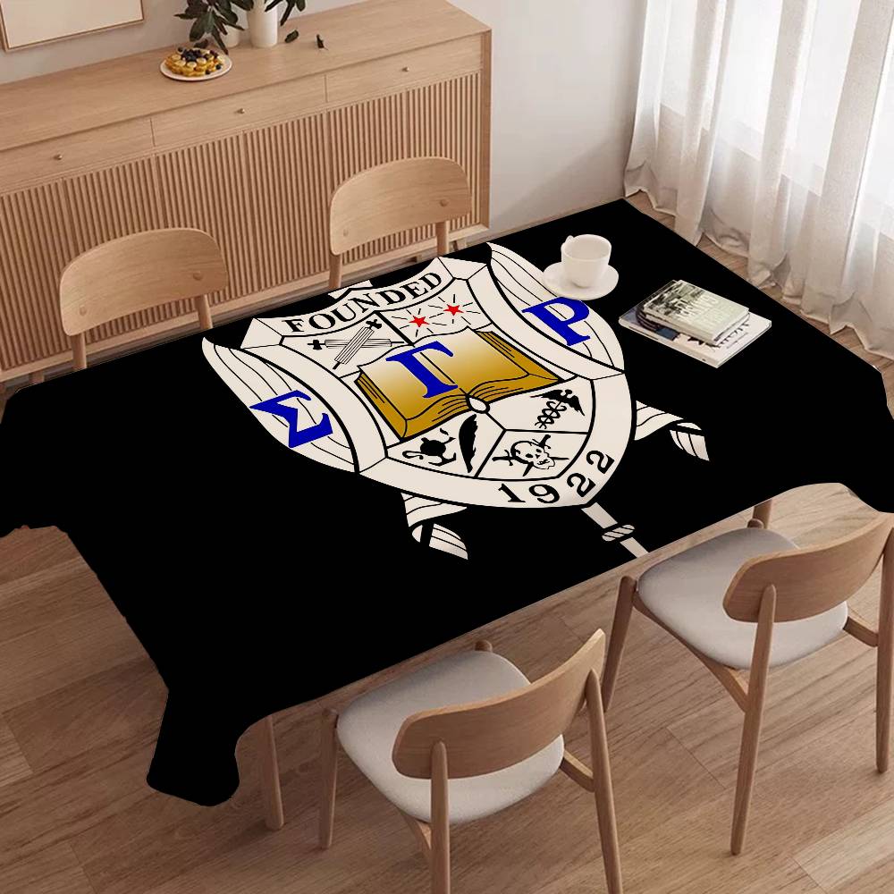 Sigma Gamma Rho LOGO Tableclot - đánh giá và giá Home Textiles Today News