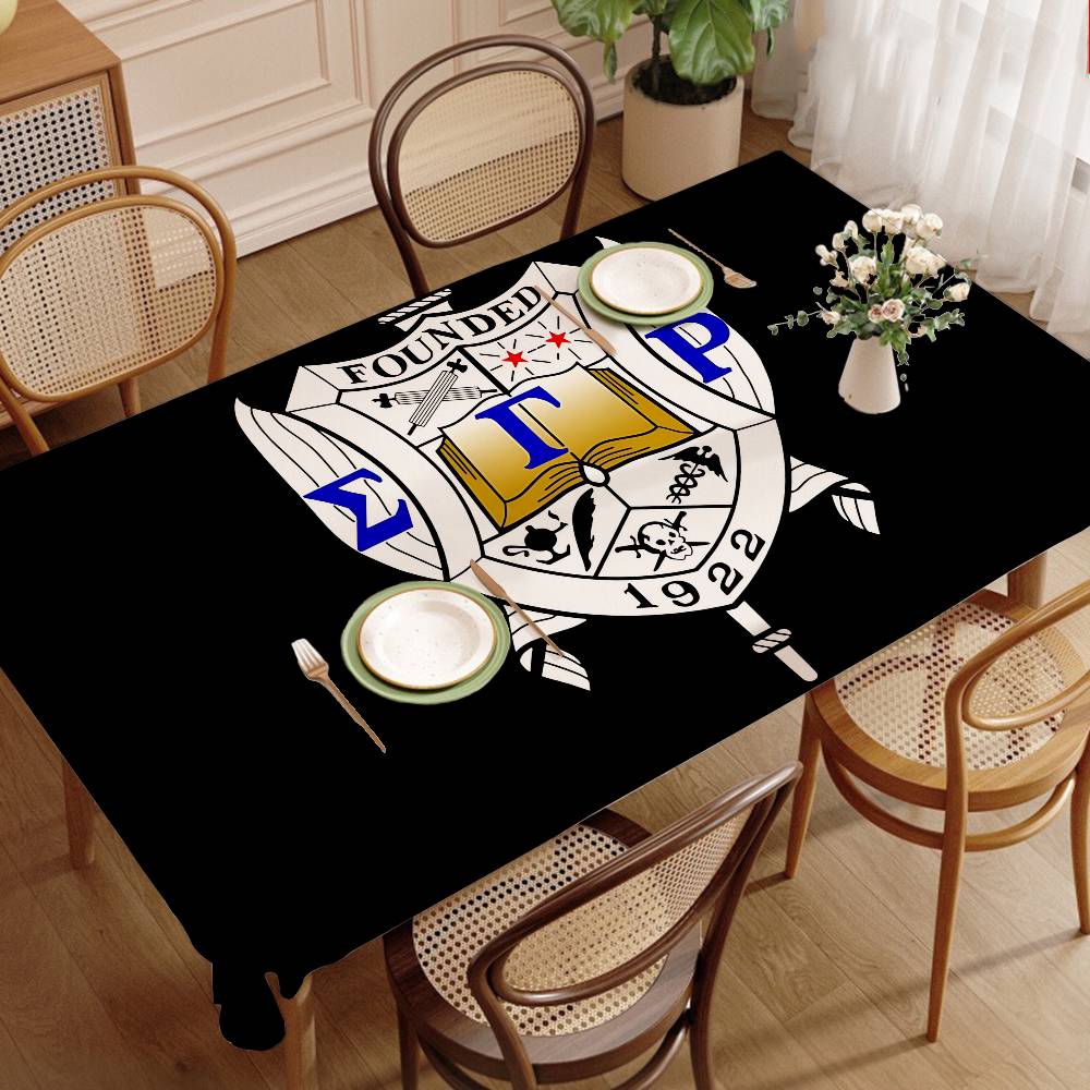 Sigma Gamma Rho LOGO Tableclot - đánh giá và giá Home Textiles Today News