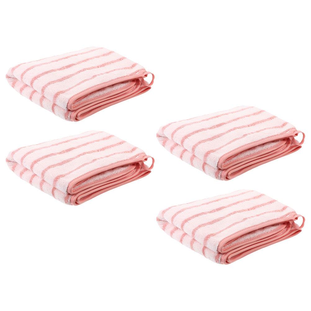 4Pcs Coral Fleece Absorbent Fa - đánh giá và giá Home Textiles Towel Set
