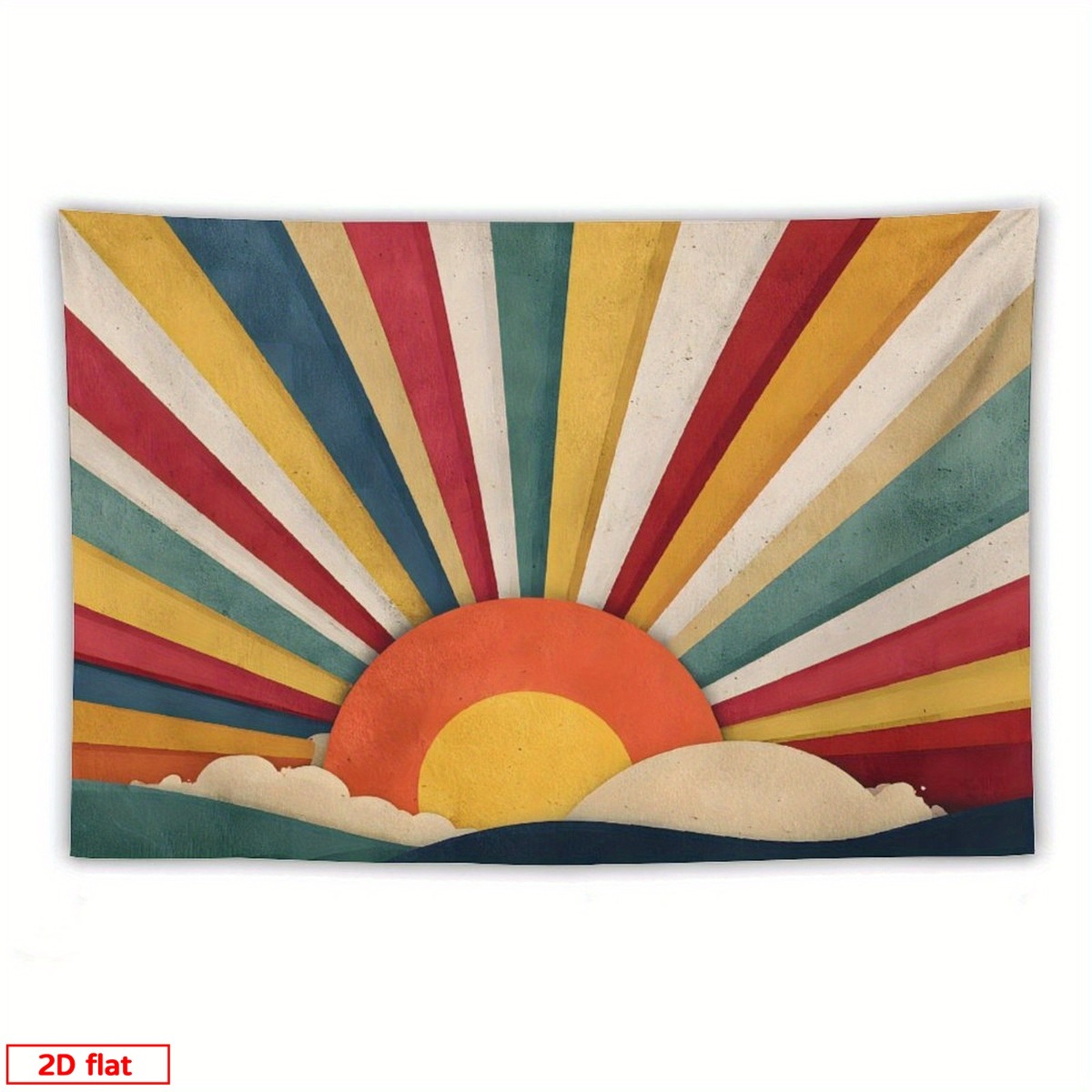 Boho Sunburst Retro Tapestry W - đánh giá và giá Sunrise Home Textiles & Apparel