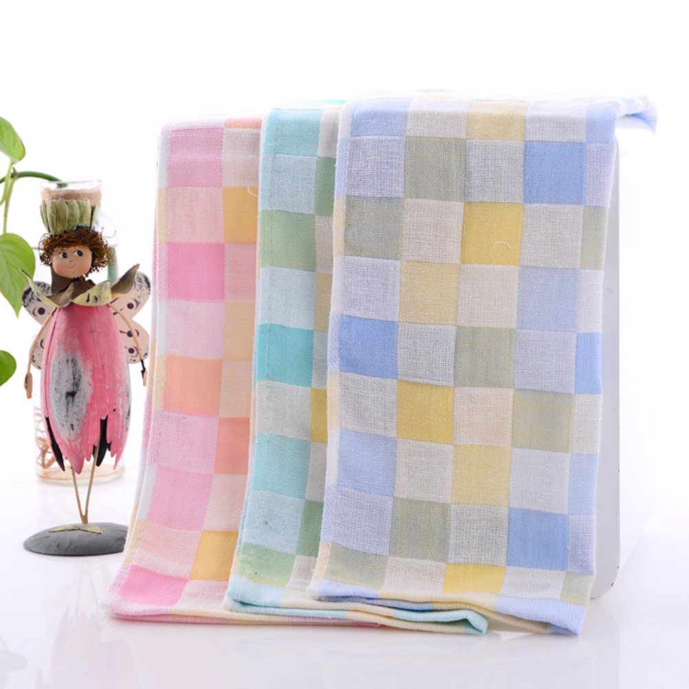 3Pcs Double-Layer Gauze Towels - đánh giá và giá Home Textiles Towel Set